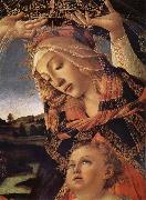 Sandro Botticelli The Madonna and the Nino with angeles oil painting artist